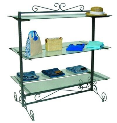 Decorative Double Sided Display  Shelving Unit
