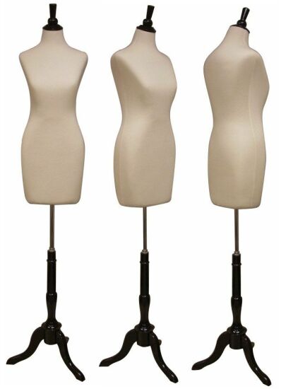 Display Dress Form, Female  Dress Form, Jersey Form, Floor Freestanding Form