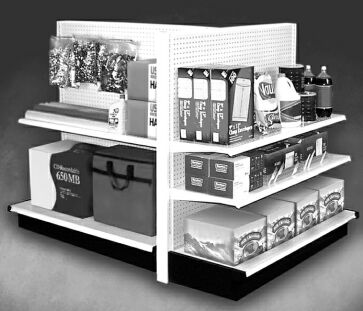 Display Shelf, Display Store Shelving, Display Shelves, Gondola Store Shelves