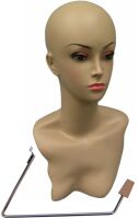 Pegboard Female Mannequin Head, Unique Display Mannequin Form,  Fashion Mannequin Display, High Fashion Jewelry Display
