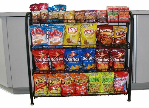 Candy rack Gas station snack display