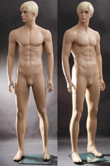 Muscular Mannequin, Men's Mannequin,  Masculine Display Mannequin