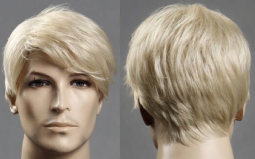 Blonde Male Wig 106