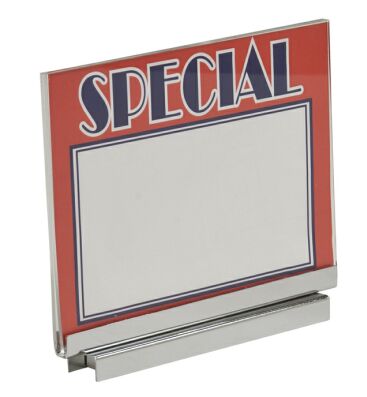 Counter Table Sign Holder, Pricetag Display