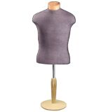 Counter Male Dress Form, Male Jersey Form, Countertop Shirt Display