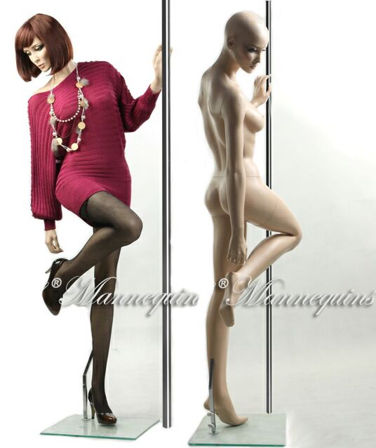 Streaptease Pole Dancing Mannequin, Sexy Female Mannequin, Lingerie Mannequin, Swimwear Mannequin
