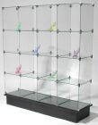 Glass Display Shelving, Glass Shelf Stand, Glass Shelves