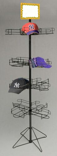 Floor Baseball Caps Rack Display