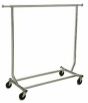 Rolling Clothing Rack, Clothes Rack with Casters, Rolling Rack with Wheels