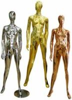 Metallic Mannequin, Chrome Mannequin, Fashion Mannequin