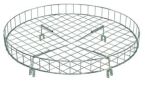 Top Storage Basket for Round Clothing Rack 