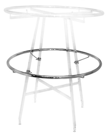 Second Hangrail for Round Clothing Rack, Add-on Hang Rail Ring